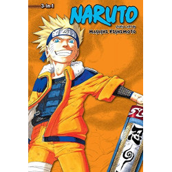 NARUTO (3-IN-1 EDITION), VOL. 4 (VERSION ANGLAISE)