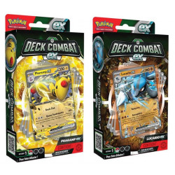DECK DE COMBAT BLISTER LUCARIO OU PHARAMP POKEMON