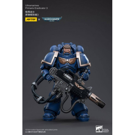 ULTRAMARINES PRIMARIS ERADICATOR 3 WARHAMMER 40K FIGURINE 12 CM
