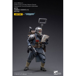 DEATH KORPS OF KRIEG VETERAN SQUAD GUARDSMAN COMMUNICATIONS SPECIALIST WARHAMMER 40K FIGURINE 10 CM
