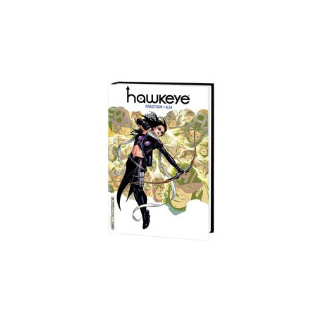 HAWKEYE BY FRACTION AND AJA OMNIBUS HC DM VAR NEW PTG 