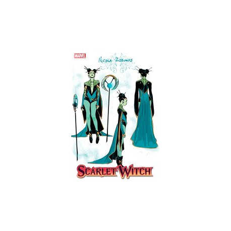 SCARLET WITCH 7 SARA PICHELLI DESIGN VAR
