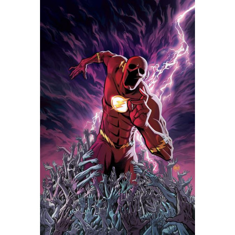 KNIGHT TERRORS FLASH 1 OF 2 CVR C DANIEL BAYLISS CARD STOCK VAR