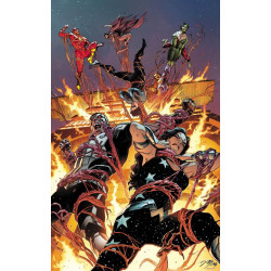 KNIGHT TERRORS TITANS 1 OF 2 CVR B ALVARO MARTINEZ BUENO CARD STOCK VAR