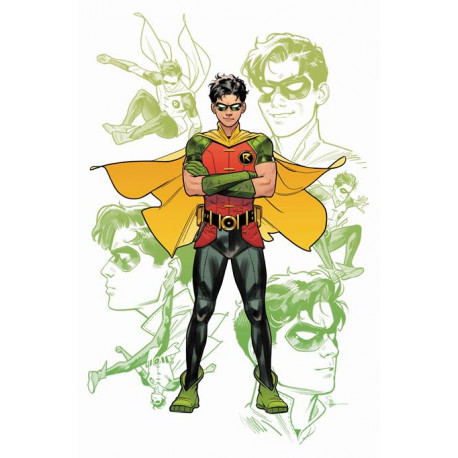 WORLDS FINEST TEEN TITANS 1 OF 6 CVR B EVAN DOC SHANER CARD STOCK VAR