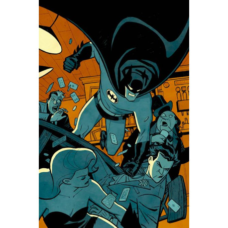 BATMAN THE ADVENTURES CONTINUE SEASON THREE 7 OF 8 CVR B CLIFF CHIANG CARD STOCK VAR