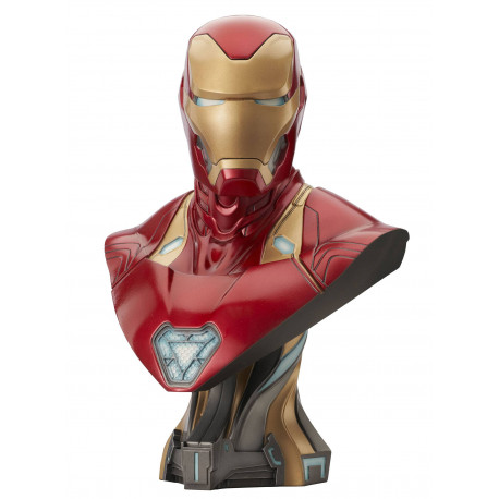 IRON MAN MK50 AVENGERS INFINITY WAR LEGENDS IN 3D BUSTE 25 CM