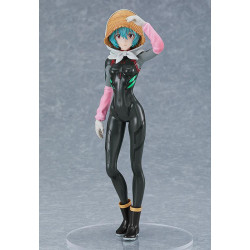 REBUILD OF EVANGELION STATUETTE PVC POP UP PARADE REI AYANAMI TENTATIVE NAME FARMING VER 17 CM