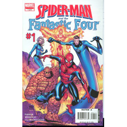 SPIDER-MAN FANTASTIC FOUR 1 OF (4)