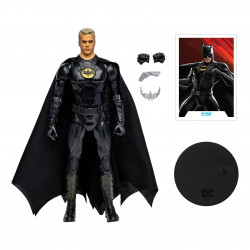 BATMAN DC THE FLASH MOVIE FIGURINE MULTIVERSE UNMASKED GOLD LABEL 18 CM