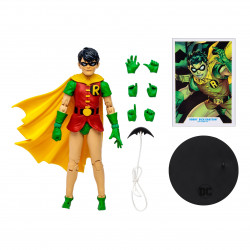 ROBIN DICK GRAYSON DC MULTIVERSE FIGURINE GOLD LABEL 18 CM