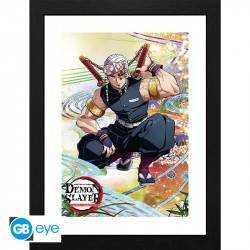 TENGEN UZUI DEMON SLAYER TIRAGE CADRE 30X40