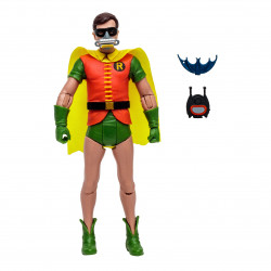 ROBIN WITH OXYGEN MASK DC RETRO FIGURINE BATMAN 66 15 CM