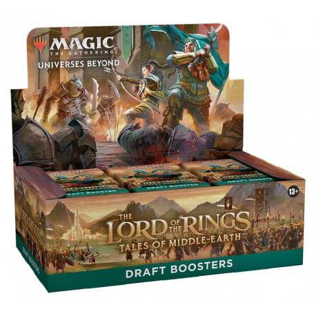 THE LORD OF THE RINGS TALES OF MIDDLE-EARTH BOOSTER DE DRAFT EN ANGLAIS MAGIC THE GATHERING