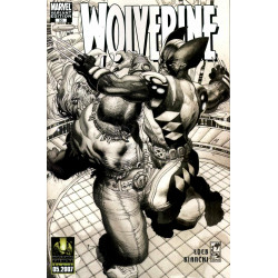 WOLVERINE BLACK AND WHITE VAR 53