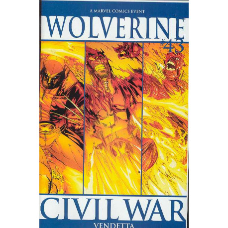 WOLVERINE 2ND PTG 43 CW (PP 726)