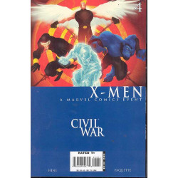 CIVIL WAR X-MEN 4 OF (4)