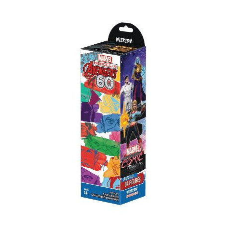 MARVEL HEROCLIX AVENGERS 60TH ANN BOOSTER BRICK MYSTERY BOX