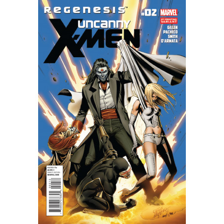 UNCANNY X-MEN 2 2ND PTG PACHECO VAR XREGB (PP 1001)