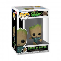 GROOT IN ONESIE DANCING JE S APPELLE GROOT POP VINYL FIGURINE 9 CM
