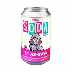 GWEN STACY SPIDER-GWEN SPIDER-MAN ACROSS THE SPIDER-VERSE VINYL SODA FIGURINE 11 CM