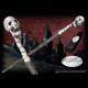 HARRY POTTER - DEATH EATER SKULL - MAGIC WAND