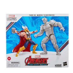 THOR VS MARVEL S DESTROYER AVENGERS MARVEL LEGENDS FIGURINES 15 CM