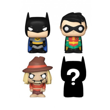 BATMAN DC PACK 4 FIGURINES BITTY POP VINYL 2 CM