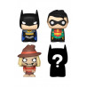 BATMAN DC PACK 4 FIGURINES BITTY POP VINYL 2 CM