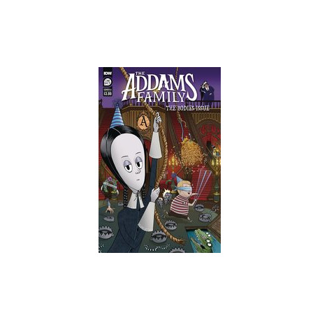 ADDAMS FAMILY BODIES ISSUE 1 CVR A CLUGSTON FLORES