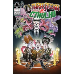 THE THREE STOOGES VS CTHULHU 1 CVR B HAESER LIL STOOGES