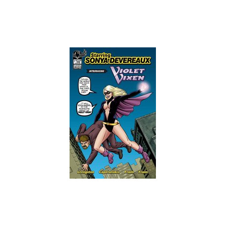 STARRING SONYA DEVEREAUX VIOLET VIXEN 1 CVR B PARODY