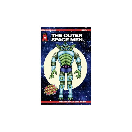 THE OUTER SPACE MEN CVR B COLOSSUS REX