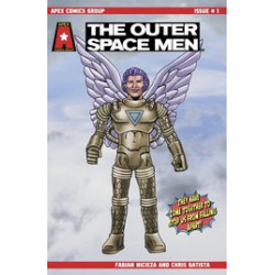 THE OUTER SPACE MEN CVR D COMMANDER COMET