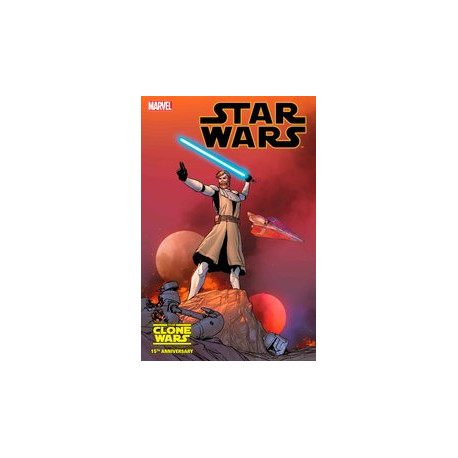 STAR WARS 37 CAMUCOLI OBI-WAN CLONE WARS 15TH ANNIV VAR