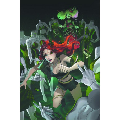 KNIGHT TERRORS POISON IVY 2 OF 2 CVR B LESLEY LEIRIX LI CARD STOCK VAR