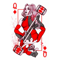 KNIGHT TERRORS HARLEY QUINN 2 OF 2 CVR B JENNY FRISON CARD STOCK VAR