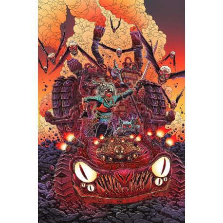 KNIGHT TERRORS RAVAGER 2 OF 2 CVR B JAMES STOKOE CARD STOCK VAR
