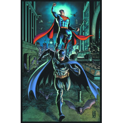 BATMAN SUPERMAN WORLDS FINEST 18 CVR B DARICK ROBERTSON DIEGO RODRIGUEZ CARD STOCK VAR