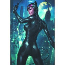 CATWOMAN UNCOVERED 1 ONE SHOT CVR D STANLEY ARTGERM LAU FOIL VAR