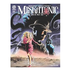 MISKATONIC EVEN DEATH MAY DIE CVR B 10 COPY RICHARDS INCV 