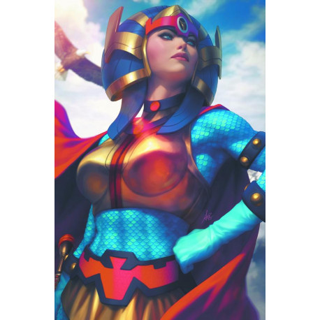 BIRDS OF PREY 1 CVR B STANLEY ARTGERM LAU CARD STOCK VAR