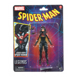 SPIDER-WOMAN JESSICA DREW SPIDER-MAN MARVEL LEGENDS RETRO COLLECTION FIGURINE 15 CM