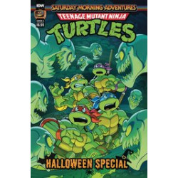 TMNT SATURDAY MORNING ADV HALLOWEEN SPECIAL 1 CVR A LAWRENCE