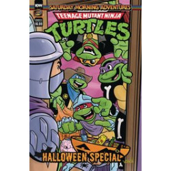 TMNT SATURDAY MORNING ADV HALLOWEEN SPECIAL 1 CVR B SCHOENING