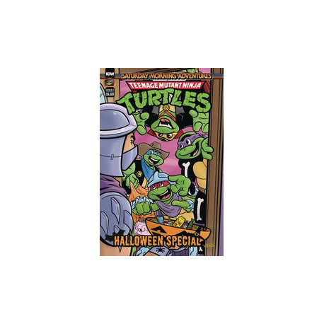 TMNT SATURDAY MORNING ADV HALLOWEEN SPECIAL 1 CVR B SCHOENING