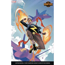 CAPTAIN MARVEL 1 PACO MEDINA NEW CHAMPIONS VAR