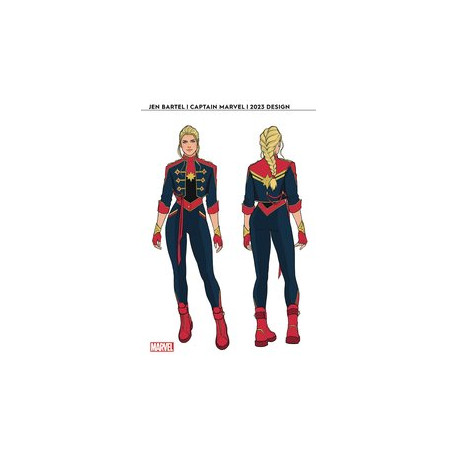 CAPTAIN MARVEL 1 JEN BARTEL VAR