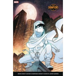 MOON KNIGHT 28 JAVIER GARRON NEW CHAMPIONS VAR