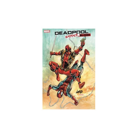 DEADPOOL BADDER BLOOD 5 ROB LIEFELD VAR